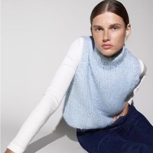 Zara wool blend knit vest, size medium.
